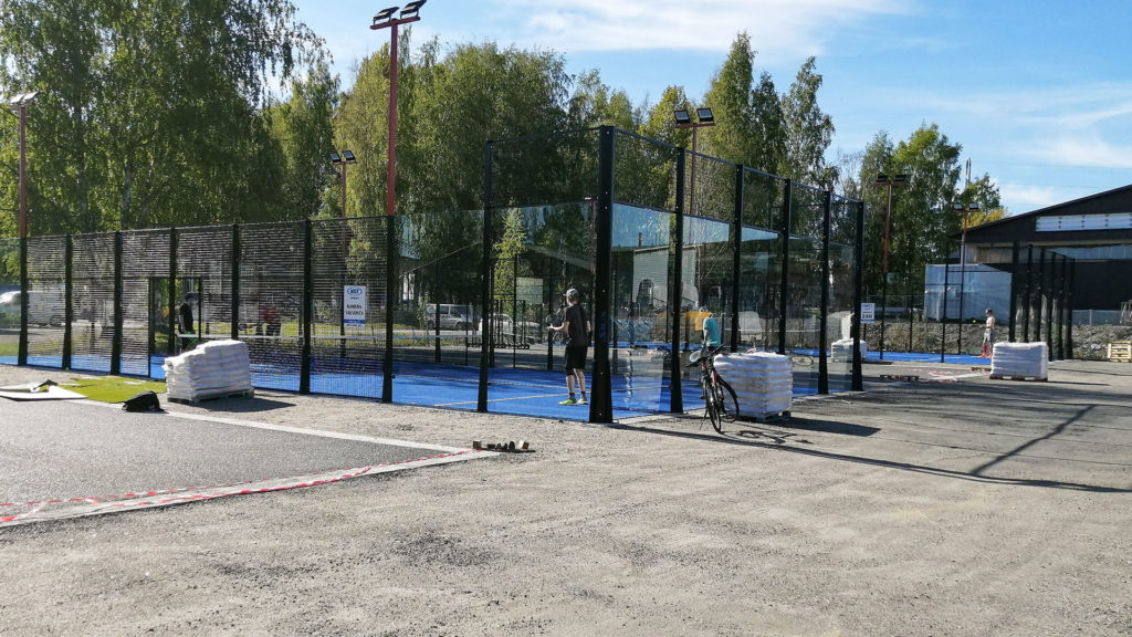 Padel-kentät, Alasinkatu 5, Jyväskylä